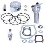 Adefol 68mm Piston Ring Kit with Connecting Rod Full Gasket Set for Honda GX160 5.5 Hp 4-Cycle Generator Engine Motor Water Pump