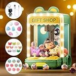 Skirfy Claw Machine for Kids with Lights,Mini Candy Machine Toys for Girls,Vending Machine,Boys Arcade Game Machines with Astronaut Toy&Squishies Toys,Adjustable Sound,Birthday Easter Gifts for Boys