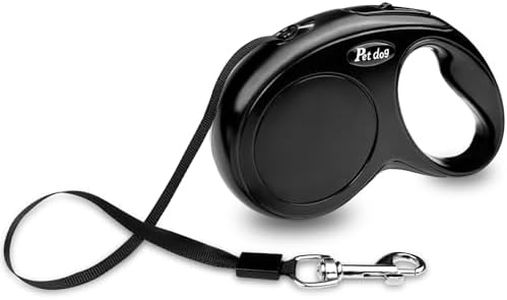 WinGluge Laisse Enrouleur Rétractable 5m pour Petits et Moyens Chiens, Chats et Animaux de Compagnie Jusqu'à 20 Kg