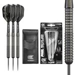 Target Darts - Phil Taylor Power 8Zero Titanium 21G Steel Tip Darts, Black