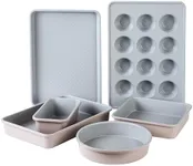 Country Kitchen Nonstick Stackable Bakeware Set - Durable, Easy Release Baking Set