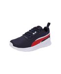 Puma Unisex-Kid Flexrate JR New Navy-High Risk Red-Black Sneaker - 6 UK (39903703)