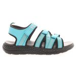 Propét Women's TravelActiv Adventure Sandal, Teal, 6 UK