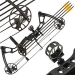 Anglo Arms 'Chikara' Compound Bow Set - Green, 15-70 lb