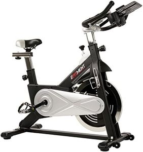 EFITMENT Indoor Cycling Exercise Bike w/ 40 lb Flywheel, Belt Drive, LCD Monitor with Pulse and Tablet Holder - IC030 (IC030)