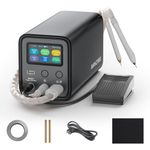 Battery Spot Welder, AWithZ 10.5KW Battery Welder with Farad Capacitor,Supports Auto& Panel Modes, 99 Welding Level,Supports Welding Pure Nickel/Nickel-Coated Sheets,for Battery Pack Building