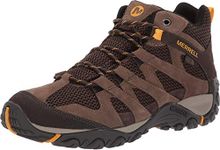 Merrell mens Alverstone Mid Waterproof Hiking Shoe, Merrell Stone, 11.5 US