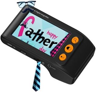 Eyoyo Portable Digital Video Magnifier Electronic Reading Aid 3.5 Inch LCD Screen for Low Vision 2x-25x Zoom Foldable Handle