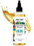 Peppermint Tea Tree Loc Oil for Dreads & Locs - Natural Dreadlock Hair Products, Black Owned