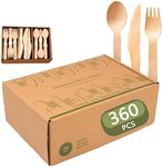 Wooden Disposable Cutlery, 100% Com