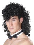 California Costumes Men's Girl's Night Out Wig, Black, One Size