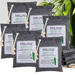 Nature Fresh Charcoal Air Purifier Bags,(200g×6 Packs) Air Purifying Bags,shoe odor eliminator,shoe deodorizer,odor eliminator,Refrigerator Odor Remover,natural air freshener,Car Air Purifier, Closet Freshener, Home Air Freshener, room deodorizer,Bamboo Charcoal Air Purifying Bag