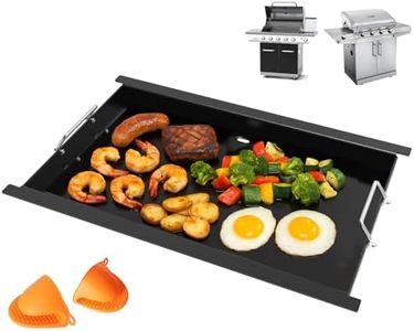 Griddle Insert for Nexgrill 4 Burner 720-0783W 720-0830H 720-0830X 720-0888S Parts, Flat Top Griddle Plate for Royal Gourmet GA5401T & Nexgrill 5 Burner 720-0888 720-0888N Grill Parts, Carbon Steel