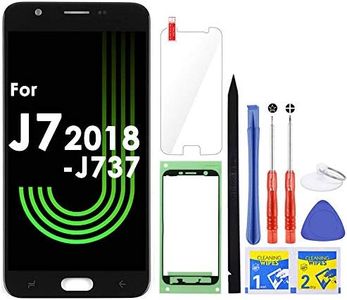 J7 Screen Replacement LCD Display Touch Digitizer Assembly for Samsung Galaxy J7 2018 SM-J737 J737A / J7 Refine 2018 J737P / J7 Crown S767VL /J7 Aero/ J7 V 2018 J737V J7 Star 2018 J737T (Black)