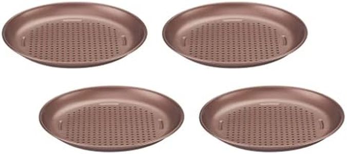 Cuisinart CMBM-4PPBZ 4-pc Mini Pizza Pan Set, Bronze