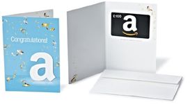 Amazon.co.uk Gift Card - In a Greeting Card - £100 (Congratulations)