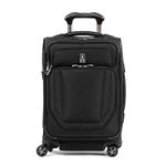 Travelpro Crew Versapack Softside Expandable Spinner Wheel Luggage, Jet Black, Carry on 20-Inch, Crew Versapack Softside Expandable Spinner Wheel Luggage