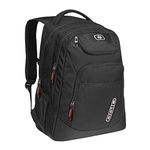 OGIO Logo- Ready Tribune Backpack with Laptop/Tablet Compartment and 43-Litre Storage Capacity, Black GT, 50 cm, Corporate Collection