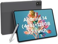 Android Tablet, CWOWDEFU 10 Inch Tablet with 128 GB ROM(up to 1 TB), Features 6000mAh, 5G WiFi 6, Bluetooth 5.0, 8MP/5MP Dual Cam, Best Gift for Your Family, Child, Kids