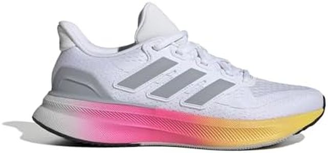 adidas Femme Ultrarun 5 Running Shoes Chaussures, Cloud White Halo Silver Core Black, 42 EU