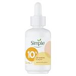 Simple 10% Vitamin C + E + F* serum Booster Serum skin care product suitable for all skin types for youthful, glowing skin 30 ml