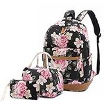 Lmeison Backpack for Girls, Floral 