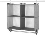 Whitmor 4-Section Closet Organizer 