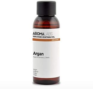 ORGÁNICO - Aceite vegetal Argán - 50mL - 100% Puro, Natural, Prensado en frío y Certificado Cosmos - AROMA LABS (Marca Francesa)