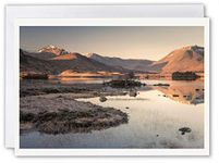 Neil Barr Rannoch Moor Glen Coe Highlands - Scotland Greeting Card by Scottish Landscape Photographer Blank Inside