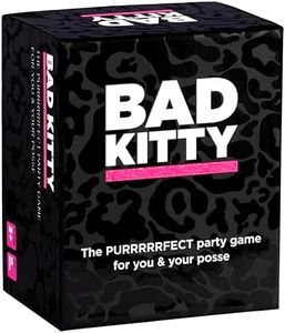 Bad Kitty Party Game - The PURRRRRFECT Adult Card Game for You, Your Posse & Other Cool Cats! - Perfect for Friends, Family, College Students, Fun Parties and Board Games Night with Your Group