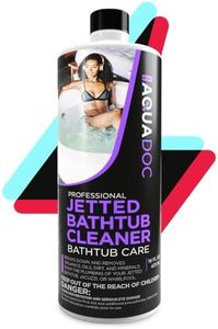 AquaDoc Jetted Bathtub Cleaner - Bathtub Jet Cleaner & Spa Cleaner Chemical - Fast Acting Jetted Tub Cleaner - Recommended Jet Tub Cleaner for Bathtub and Spa Cleaner for Hot Tub