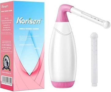 Korisen Multi-functional Douche Bottle For Women,Reusable,Upside Down Peri Bottle for Postpartum Care,Travel Size Vaginal Cleanser,Used Before Or After Sexual Behavior,Cleansing for Mom After Birth