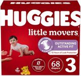 Huggies Size 3 Diapers, Little Move