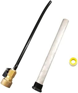 Copper RV Water Heater Tank Rinser Flusher and Anode Rod Set | Remove Sediment from the Bottom of RV Water Heater | Copper Handle and Cleaning Wand with Bending Tip