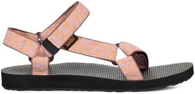 Teva Women's Original Universal Outdoor Sandal, Beach Floral Peach Bloom, 8 US