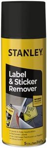 STANLEY Label & Sticker Remover - Automotive-Grade Adhesive Cleaner - Safely Removes Adhesive Residue on Auto Surfaces - 5 oz - 1 Pack