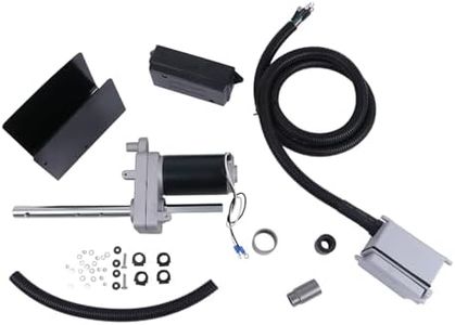 HOLDWELL Electric Powered Trailer Drive Conversion Kit 1824200100 BD1046130-00 BD1824200100 500370 Compatible with Single-Speed Square Jacks - 12V 12000 lbs for RV Trailer Touring car