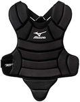 Mizuno Prospect Youth 13" Chest Protector, Black/Grey