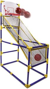 Point Games The Boomer Basketball Hoop Game, Indoor or Outdoor Arcade Sport Toy, Easy to Install, Fun and Entertaining for All Ages