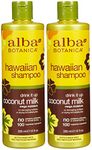 Alba Botanica Hawaiian, Coconut Milk Shampoo, 12 Ounce (Pack of 2)