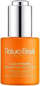 Natura Bisse C+C Vitamin 20% Antiox Solution - Firming Vitamin C Face Serum - Minimizes Look of Dark Spots - Glowy Finish - All Skin Types - 1 oz