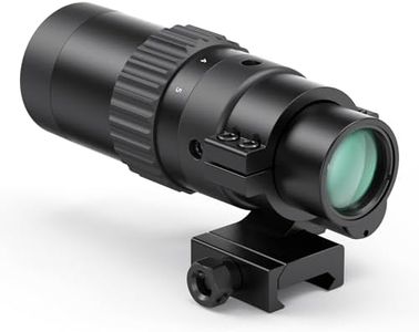 Feyachi M36 1.5X - 5X Red Dot Sight Optics Magnifier with Flip to Side Mount