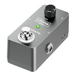 LEKATO Electric Guitar Looper Effect Pedal Loop Pedal True Bypass Unlimited Overdubs 5 Minutes Looping Time Loop station with USB Cable