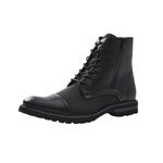 Kenneth Cole REACTION Men's Deon Combat Boot, Black, 7