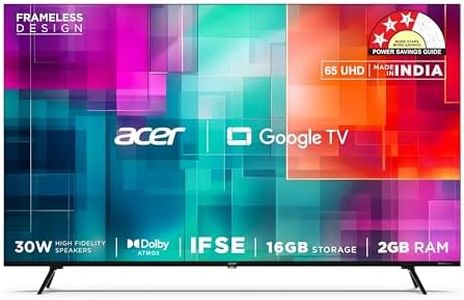 acer 164 cm (65 inches) G Plus Series 4K Ultra HD LED Smart Google TV AR65GT2851UDFL