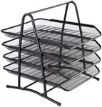 4 Tier Office File Tray, A4 Desktop