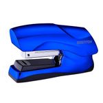 Bostitch Office Heavy Duty Stapler, 40 Sheet Capacity, No Jam, Half Strip, Fits into The Palm of Your Hand, for Classroom, Office or Desk, Metallic Blue