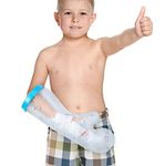 Waterproof Arm Cast Cover Child Bandage Protector for Shower, Kids Arm Cast Cover Keep Wound and Bandage Dry for Broken Arm Wrist Hand Left or Right