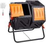 VEVOR Compost Bin, 37-Gal Dual Cham