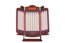 Tanning Lamp UK RUBINO 3 in 1: TANNING + COLLAGEN LIGHT THERAPY + INFRARED THERAPY